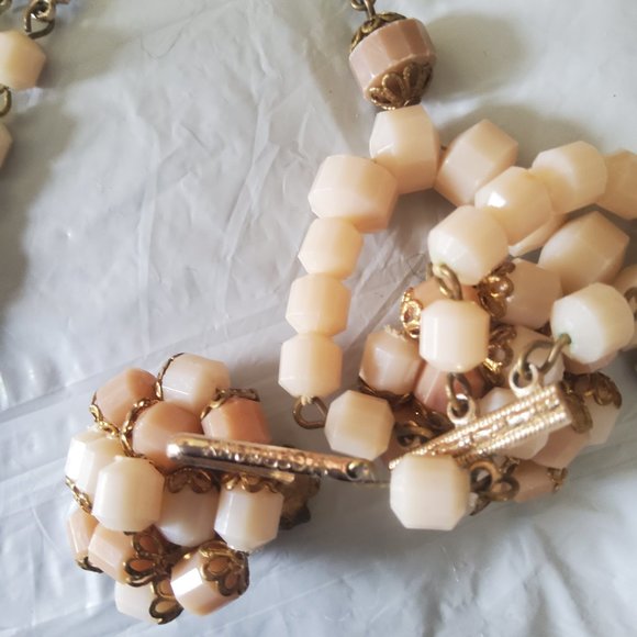 SALE Vintage West Germany necklace and earrings - Picture 4 of 10